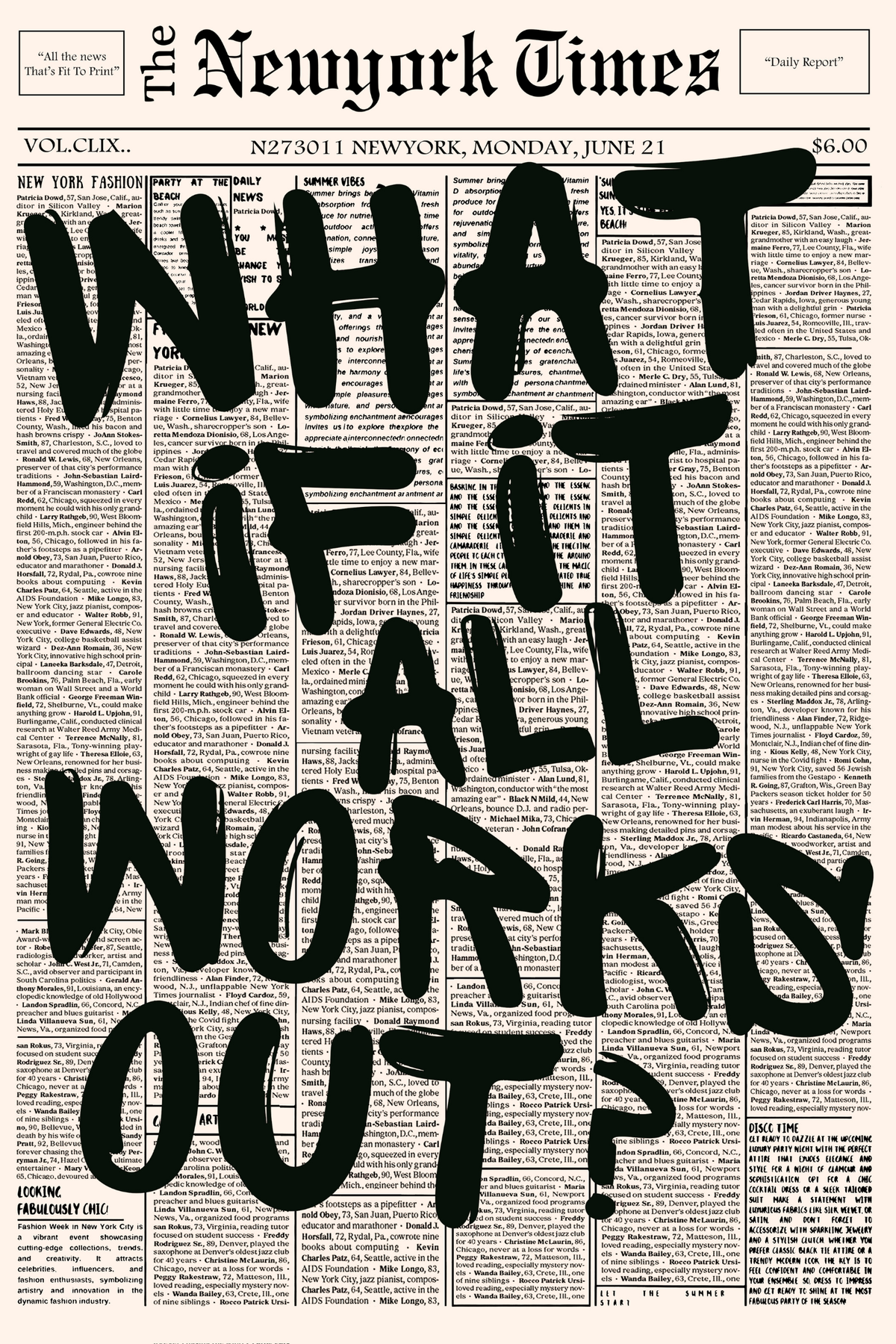 WHAT IF IT ALL WORKS OUT?