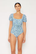F1816-Small Flower Blue