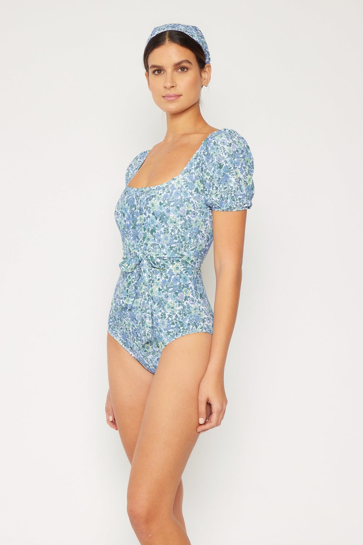 F1816-Small Flower Blue