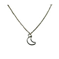Bertoni Gold-Filled Crescent Moon Necklace – Celestial Healing Jewelry