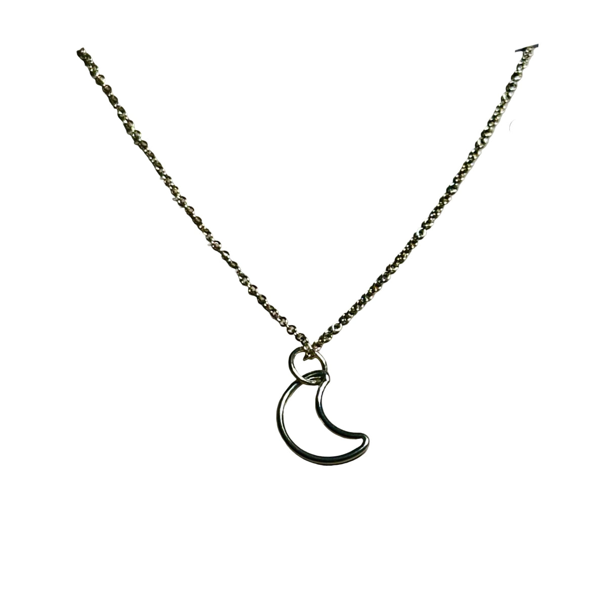 Bertoni Gold-Filled Crescent Moon Necklace – Celestial Healing Jewelry