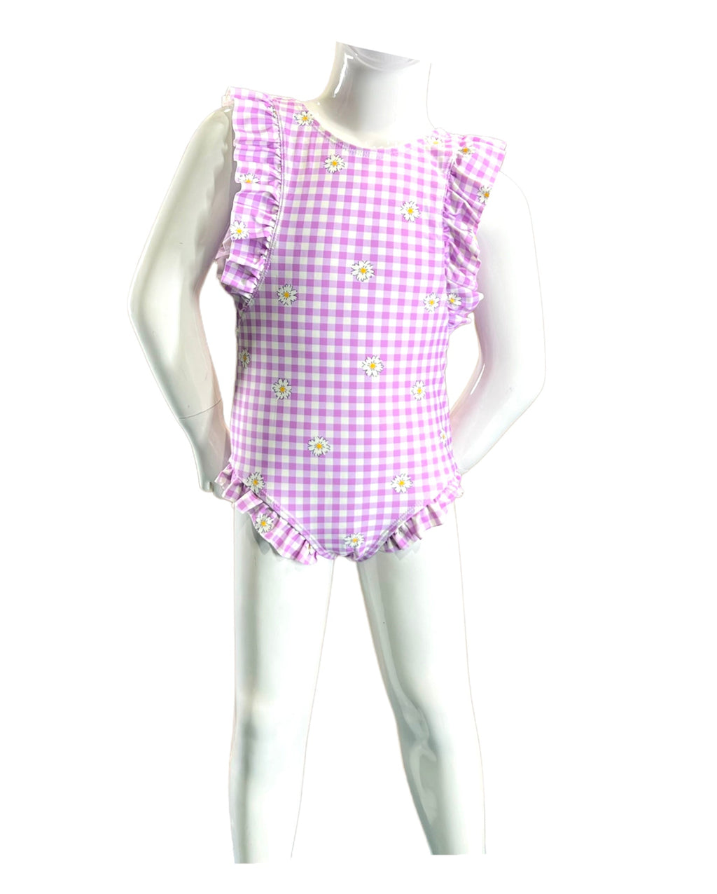F1802-Gingham Daisy Berry