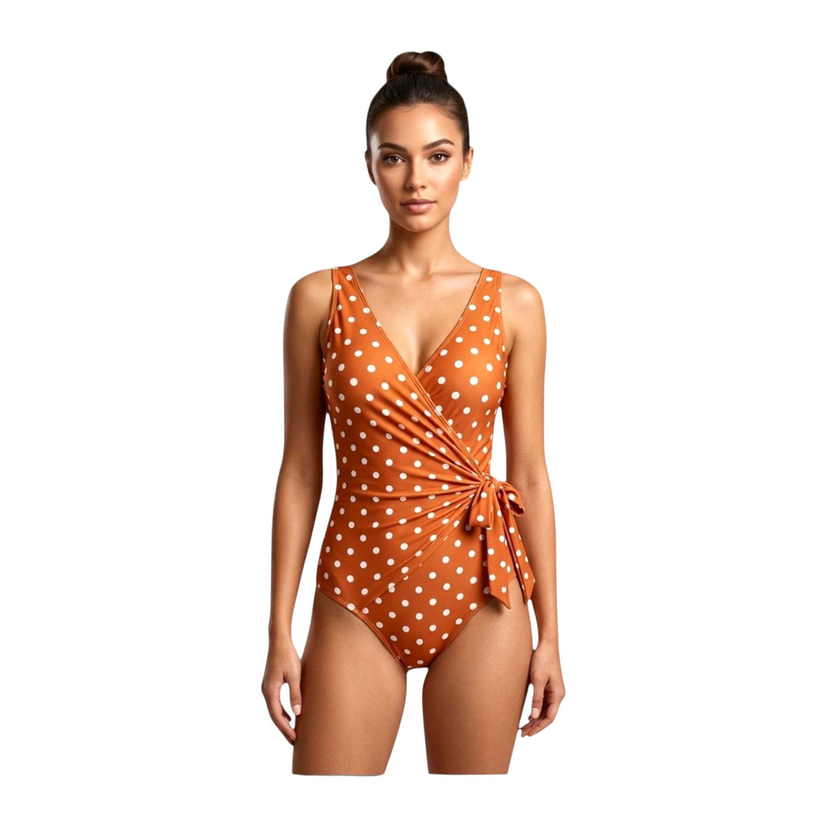 F1802-Bric/Wht Dot