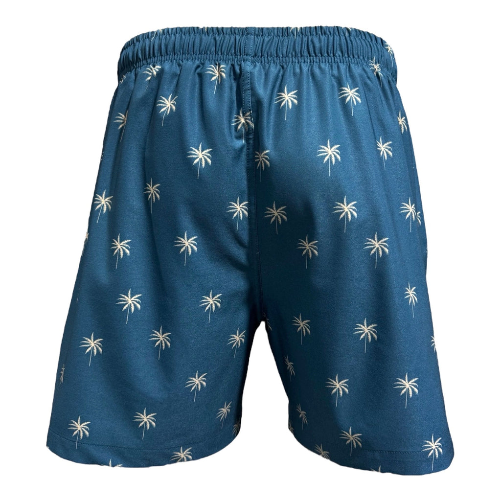 MP185-Tiny Palm on Teal